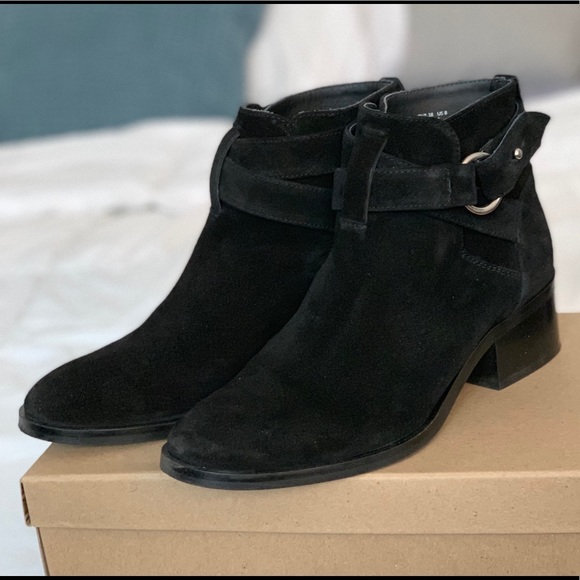 & other stories suede ankle boots